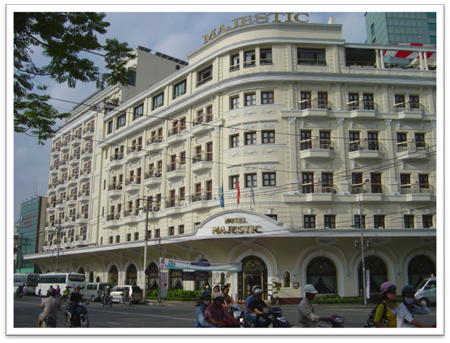 Majestic Hotel in Saigon