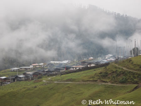 Valley in Eastern Bhutan