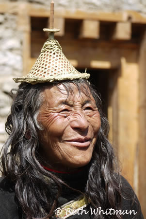 Delightful Laya woman at her home