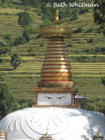 Stupa near Punakha
