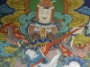 Painting of deity at Punakha Dzong
