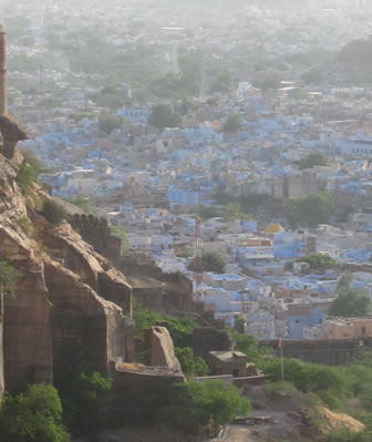 View from Jodhpur fort
