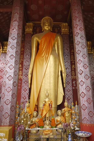 Buddha Statue in Luang Prabang