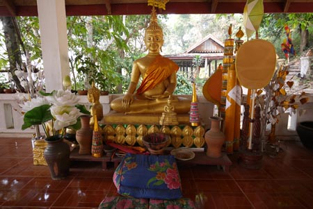 Temple Buddha at Luang Prabang