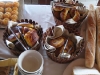 Buffet with breads