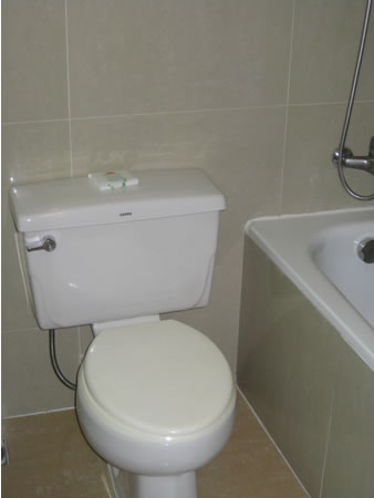 Bathroom in Hanoi hotel