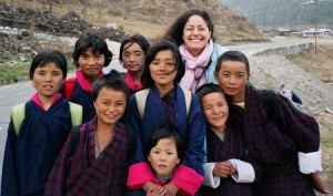 Susan Weis-Bohlen in Bhutan