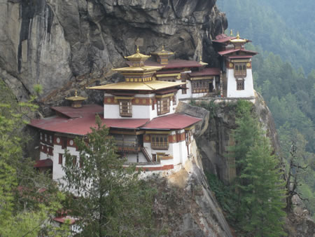 Tigers Nest in Bhutan