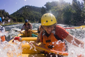 Rogue River Rafting Woman