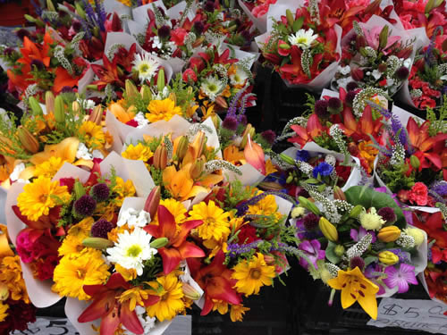 Seattle Flowers Ballard Market