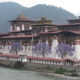Punakha Dzong in the spring Bhutan