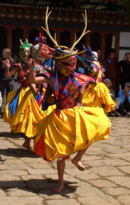 Tsechu in Bhutan