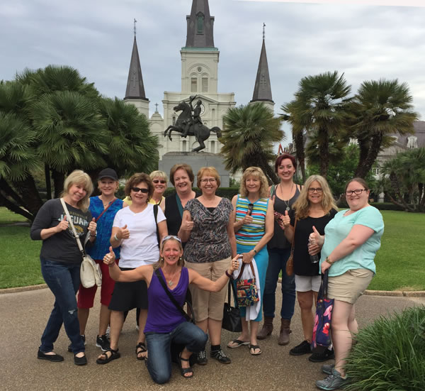 New Orleans womens Tour Group