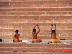 Yoga-Prayers-Varanasi-India