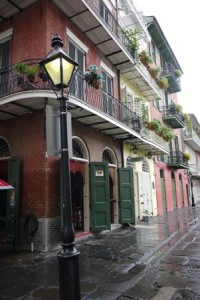 New Orleans Streetlamp Alley