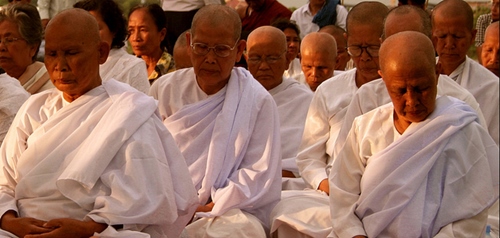 Monks in Meditation