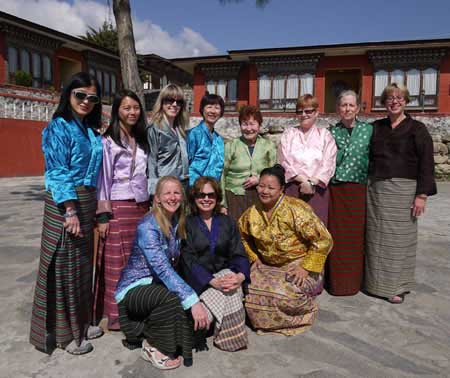 Group dressed in kiras