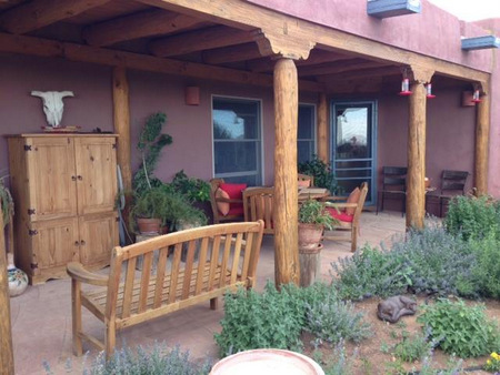 New Mexican porch