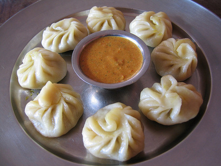 Momos from Bhutan