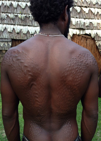 Papua New Guinea Crocodile Man