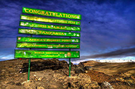 Mt. Kilimanjaro summit