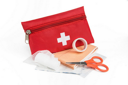 Red Cross first aid kit