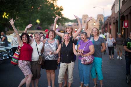 Santa Fe dancing