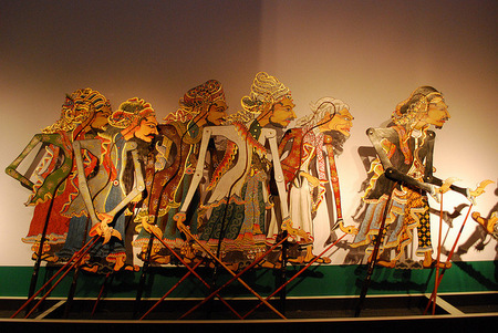 Wayang puppets