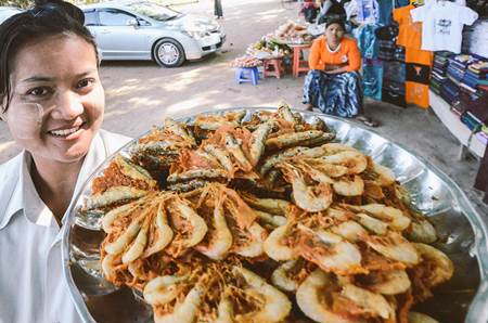 Myanmar Street Vendor