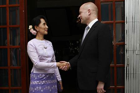 Visit to Daw Aung San Suu Kyi