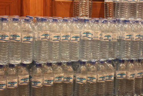 Water bottles