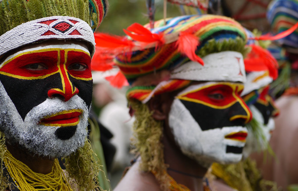 Papua New Guinea Tribesman