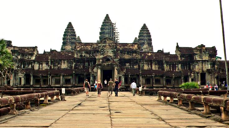 Angkor Wat Central Towers