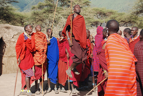 Maasai Jumping Dance