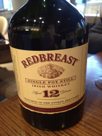 Redbreast Irish whiskey