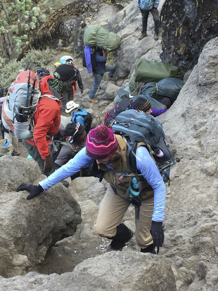 Barranco Wall Kilimanjaro