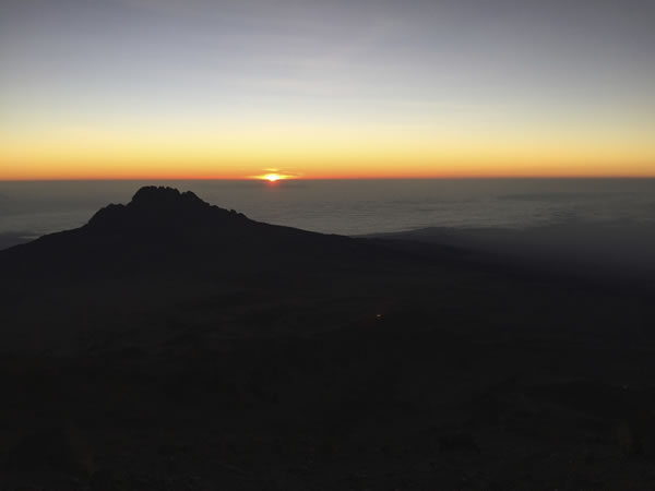 Sunrise Mt Kilimanjaro