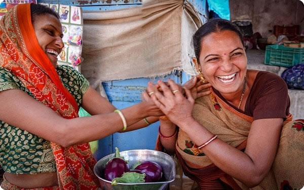 India Gujarat women vendors