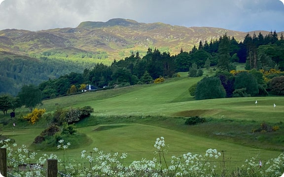 Pitlochry Landscape Scotland women only tour
