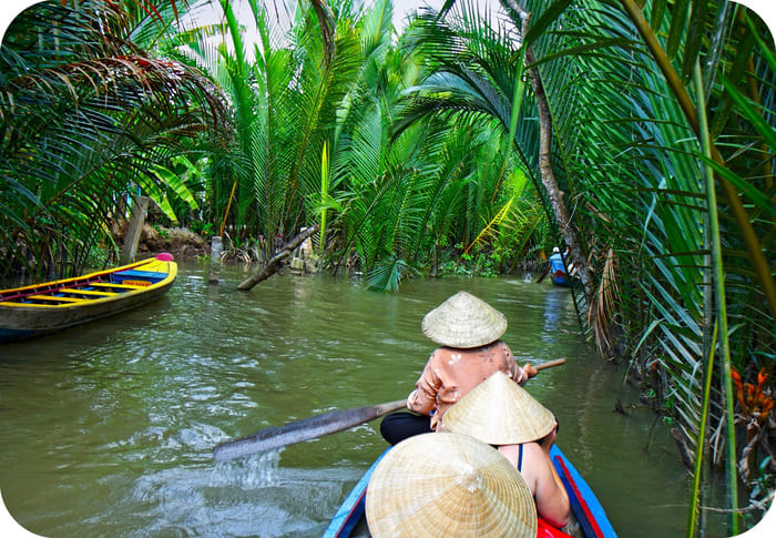 Mekong Delta Canal Vietnam