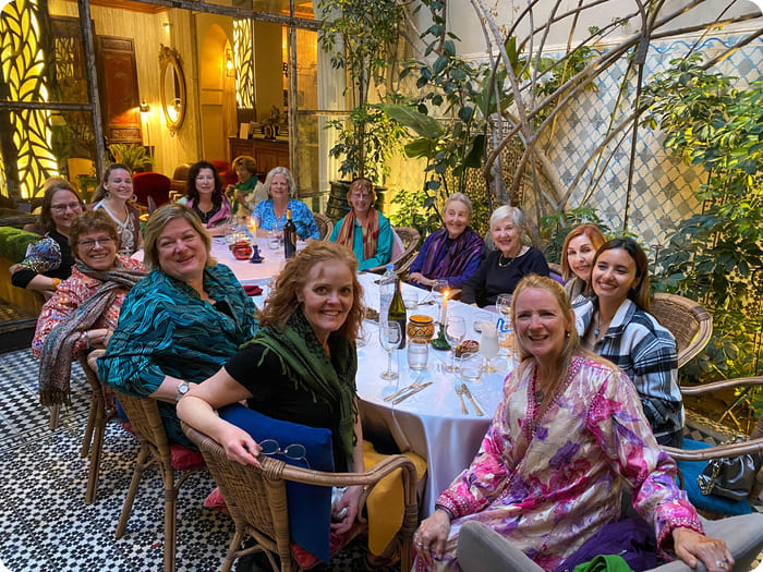 Group Dinner Essaouira Morocco